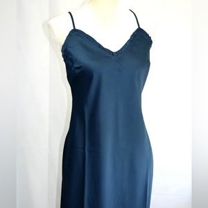 Elegant Navy Blue Maxi Dress